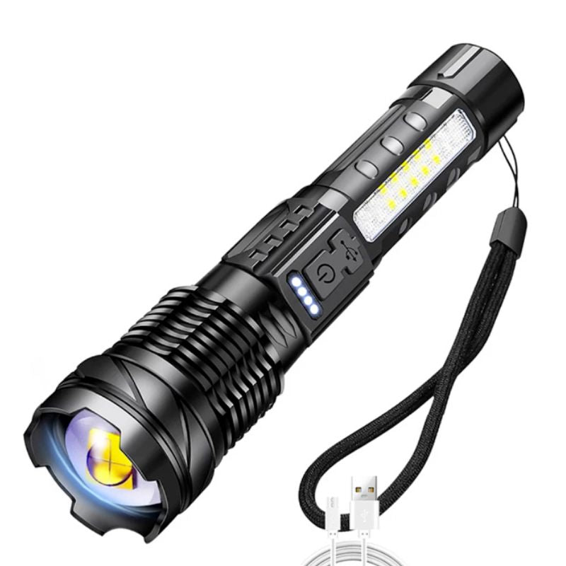 Taktikai zseblámpa – Laser Titanium